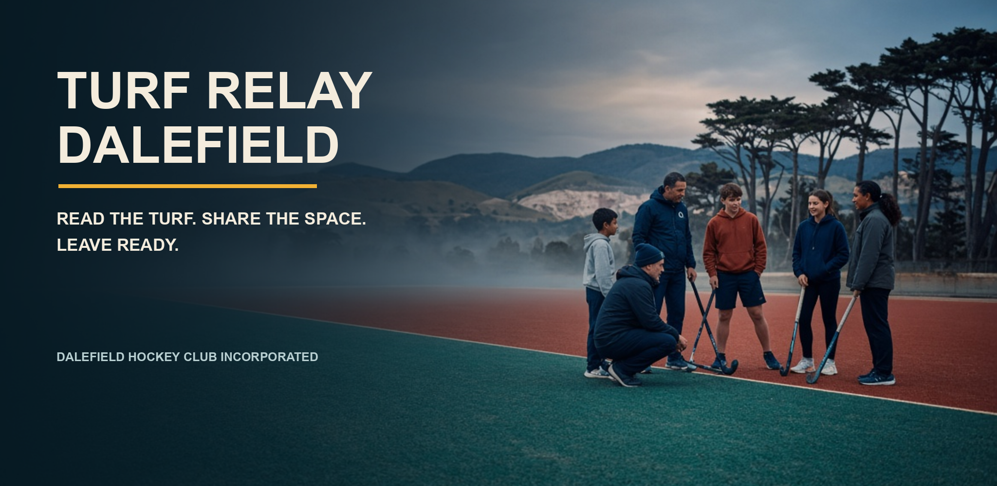 Turf Relay field guide feature artwork